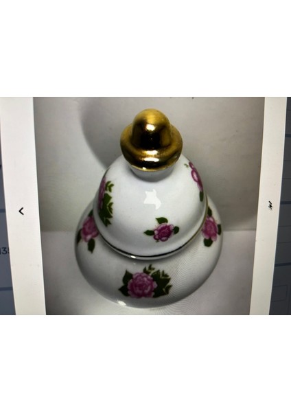 21 cm Boyunda Avrupa Porselen Kapaklı Vazo fırsatları