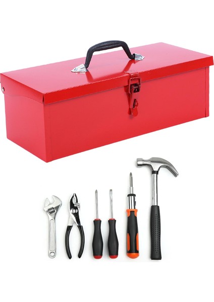 Demir Alet Kutusu Konteyneri Kolay Erişim Alet Sandığı Küçük Alet Kutusu El Alet Çantası (Yurt Dışından) modelleri