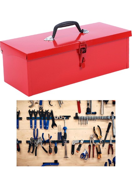 Demir Alet Kutusu Konteyneri Kolay Erişim Alet Sandığı Küçük Alet Kutusu El Alet Çantası (Yurt Dışından) fırsatları