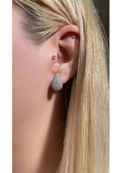 Minimalist Damla Küpe