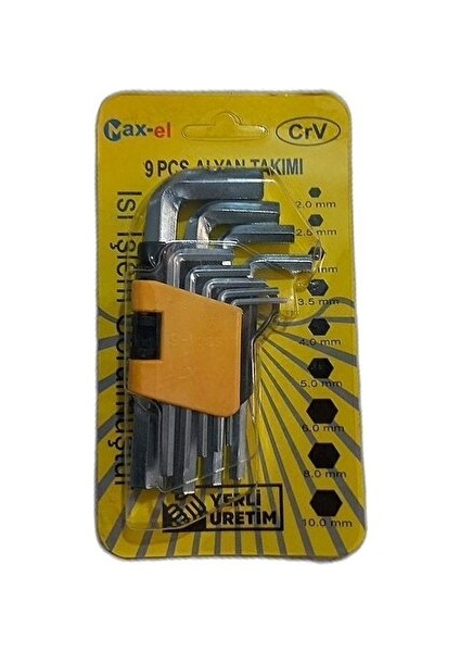 Gold Marka Max-El Alyan Takımı 9pcs