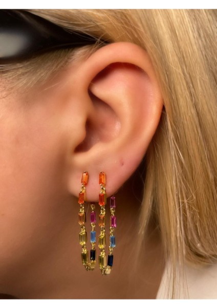 Rainbow Baget Küpe fiyatları