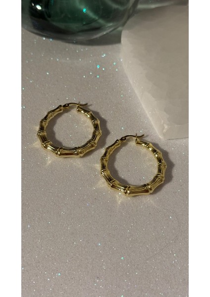 Ithal Bambu Desenli Küpe indirimleri