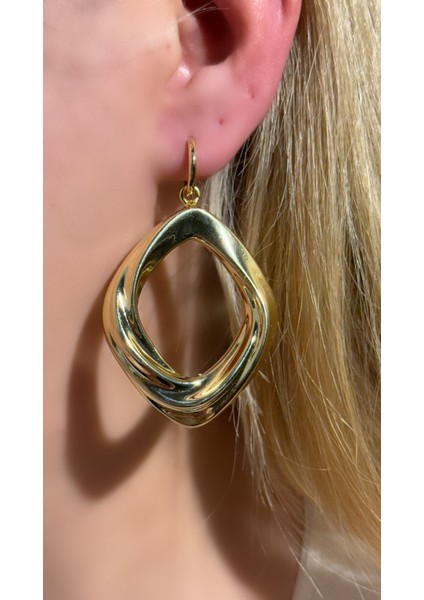 Ithal Oval Klasik Tarz Büyük Küpe indirimleri