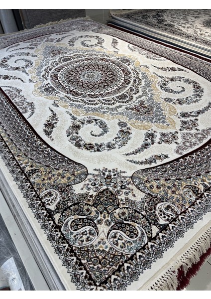 Historia 12038A Milyon Point Üst Kalite Krem Göbekli Klasik Iran Halısı Avangard Salon Halısı Modern modelleri