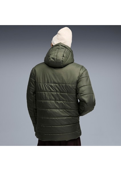 68521170 Ess Hooded Padded Erkek Spor Mont modelleri