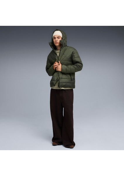 68521170 Ess Hooded Padded Erkek Spor Mont fırsatları