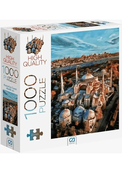 2 Adet Ayasofya 1000 Parça Puzzle fiyatları