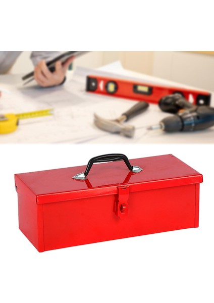 Demir Alet Kutusu Alet Saklama Kutusu Kırmızı Kolay Erişim Çok Amaçlı Elektrikçiler Için (Yurt Dışından) fiyatları