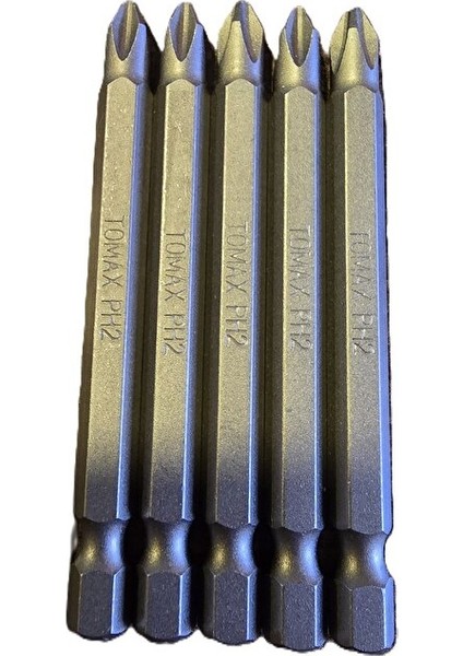 Yıldız Bits Vida Sıkma Uç 75MM 5 Adet Ph2