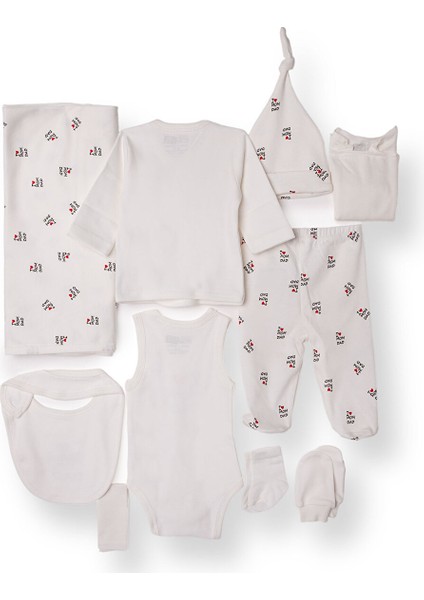 Unisex 10LU Hastane Çıkışı Interlok V Yaka Uzun Kol Patikli Paça fiyatları