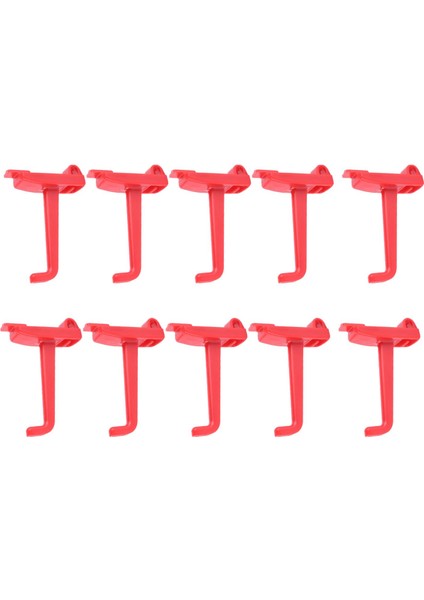 10X Pegboard Kancaları Raf Bağlantı Parçaları Kırmızı I I Pegboard I (Yurt Dışından) modelleri