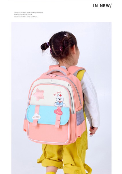 Yeni 5 Çocuk Sırt Çantası Büyük Kapasiteli Çocuk Eğlenceli Sevimli Omuz Çantası Moda Ilkokul Öğrencileri Için Okul Çantasının Rengine Çarptı (Yurt Dışından) fırsatları