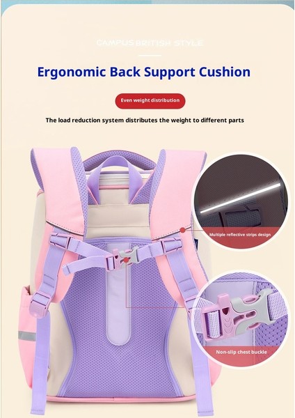 Yeni 5 Çocuk Sırt Çantası Büyük Kapasiteli Çocuk Eğlenceli Sevimli Omuz Çantası Moda Ilkokul Öğrencileri Için Okul Çantasının Rengine Çarptı (Yurt Dışından) fırsatları