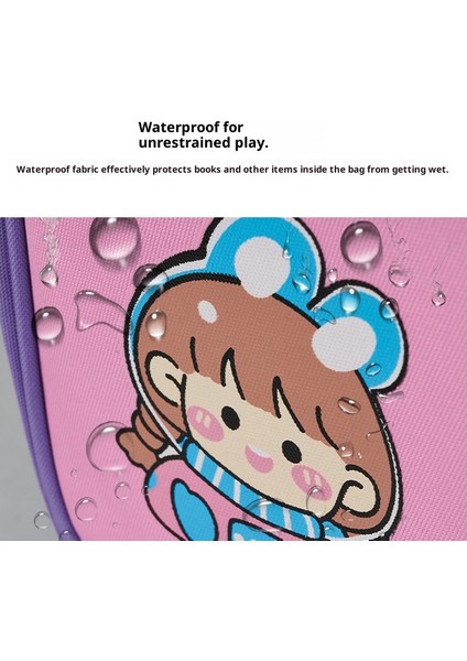 Yeni 5 Çocuk Sırt Çantası Büyük Kapasiteli Çocuk Eğlenceli Sevimli Omuz Çantası Moda Ilkokul Öğrencileri Için Okul Çantasının Rengine Çarptı (Yurt Dışından) fırsatları