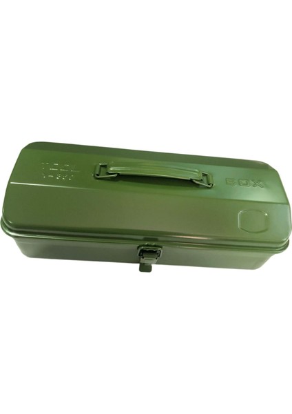 Saplı Demir Alet Kutusu Elektrikçi Çok Fonksiyonlu Kolay Erişim Kilidi Tokası Yeşil (Yurt Dışından) fırsatları