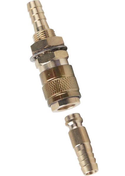 Pirinç Hıı Bağlantı Parçası Aşınma Direnci Su Sarı 8mm'ıı Bağlantı Parçasını Değiştirir (Yurt Dışından)