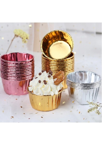 Muffin-Kek Kapsülü Gümüş 25LI fiyatları