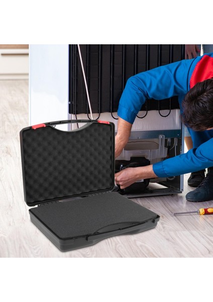 Üklü Enstrüman Kutusu Çok Işlevli Evrensel Depolama Düzenleyici Geçirmez I Kutusu Açı Için, 450X350X135MM (Yurt Dışından) modelleri