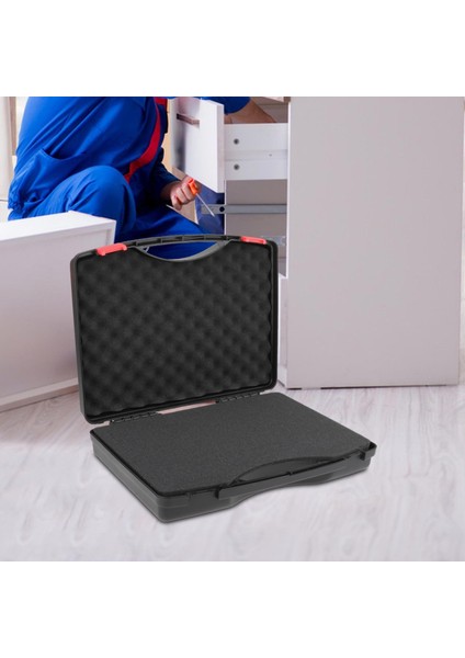 Üklü Enstrüman Kutusu Çok Işlevli Evrensel Depolama Düzenleyici Geçirmez I Kutusu Açı Için, 450X350X135MM (Yurt Dışından) fırsatları