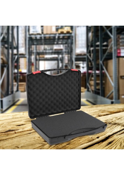 Üklü Enstrüman Kutusu Çok Işlevli Evrensel Depolama Düzenleyici Geçirmez I Kutusu Açı Için, 450X350X135MM (Yurt Dışından) indirimleri