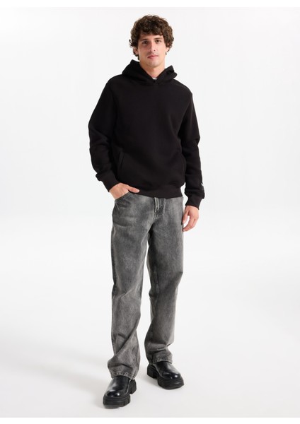 Kapüşon Yaka Siyah Erkek Sweatshırt 261 Lcm 241071 Nathan Siyah fiyatları