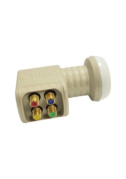 4lü Dört Çıkışlı Quad Full Hd 4K Uydu Anten Lnb