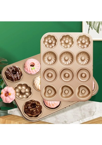 Mini Yuvarlak Kek Kalıbı, 7 Cm, Donut, Muffin, Brownies, Pasta Için, Yapışmaz Muffin Kalıbı fiyatları