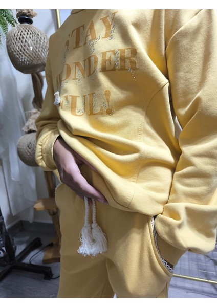 Kız Çocuk Alt Üst Takım Uzun Kollu Eşofman Rahat Şık Modern Tasarım fırsatları