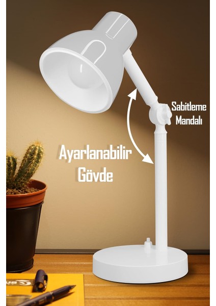 Akrobat Masa Üstü Çalışma Gece Lambası E27 Duylu fırsatları