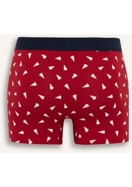 Regular Fit 3'lü Boxer E0045AX25WN modelleri