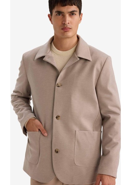 Regular Fit Polo Yaka Blazer Ceket G3832AX25WN modelleri