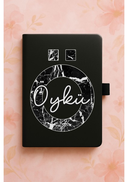 Kişiye Özel Isim Ad Yazılı Tarihsiz Termo Defter - Ö Harfi