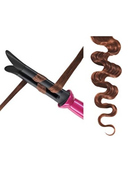 Prosalon S-Waver Saç Şekillendirici Titanyum Plakalı 120-200 °C Isı Ayarı ile