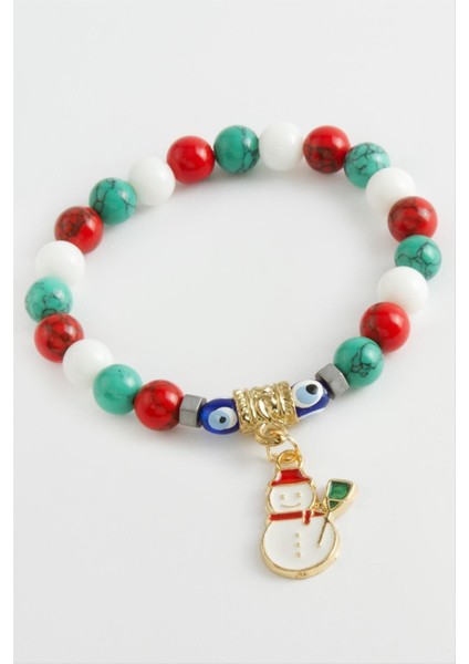 Yılbaşı Ceyt Doğaltaşlı Bileklik