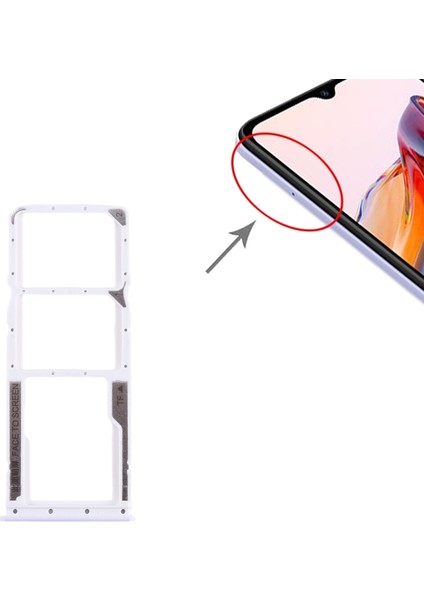 Xiaomi Redmi 12C Uyumlu Sim Tepsisi Sim Kart Yuvası