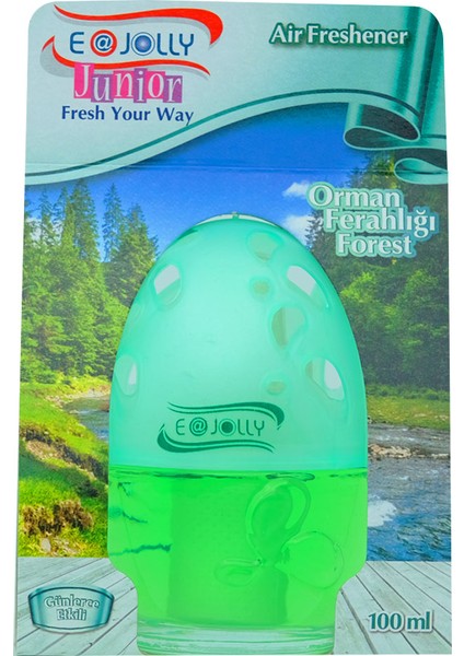 Junior Kavanoz Şişe Oto Kokusu Orman Ferahlığı 100ML