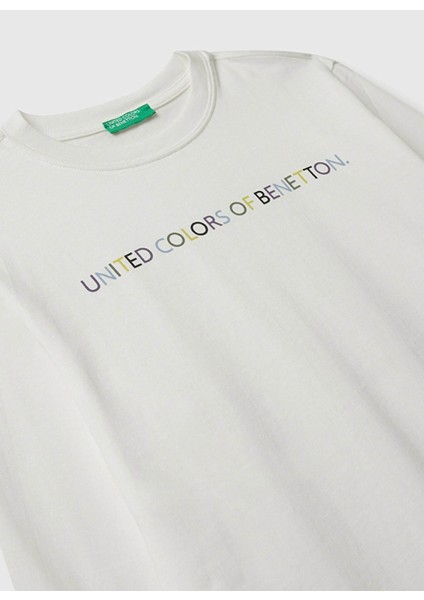 Baskılı Ekru Erkek Çocuk T-Shirt 3I1XC10Q3 fiyatları