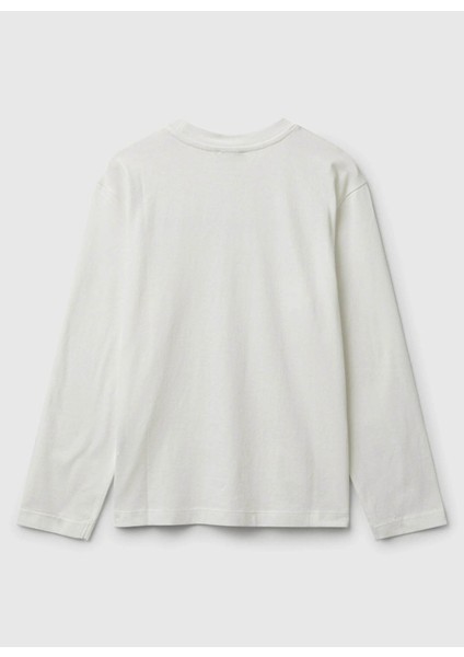 Baskılı Ekru Erkek Çocuk T-Shirt 3I1XC10Q3 modelleri