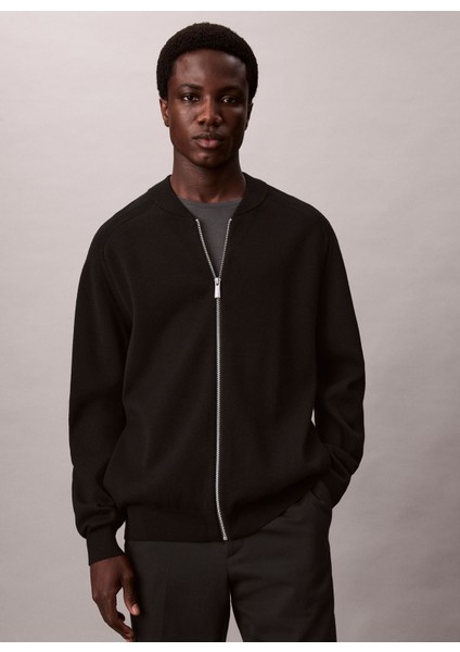 Bisiklet Yaka Normal Siyah Erkek Kazak LV040EM324UB1_LS Ck Tech Knıt Fz Bo fiyatları