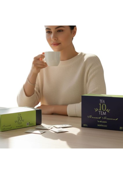TEA10 Tea 10 Tem Detoks Çayı 60 Adet 2 Aylık Kullanım