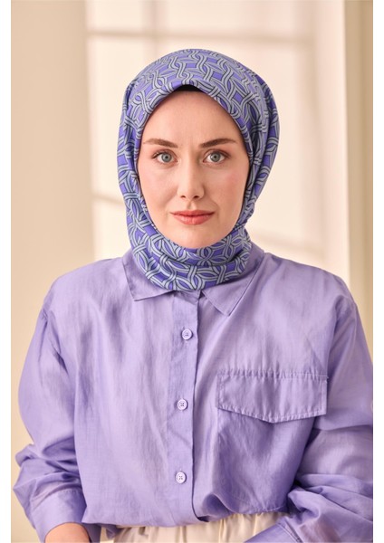 Twill Ipek Eşarp - 11479-15 Buz Mavisi fiyatları