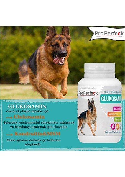 Pro Perfeck Köpek Glukosamın 75 Tablet