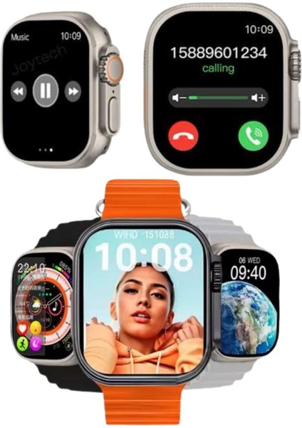 Akıllı Saat Çok Fonksiyonlu Unısex Sosyal Medya Girişli Bluetooth Bağlantılı - N065J299-M05 modelleri