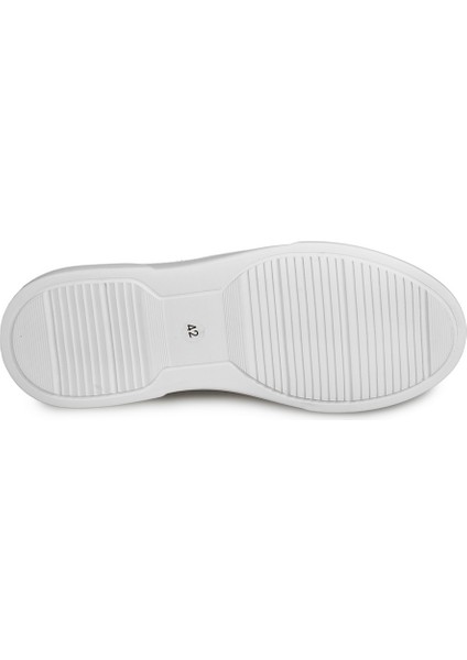 Lacivert-Beyaz Casual Hakiki Deri Erkek Ayakkabı fırsatları