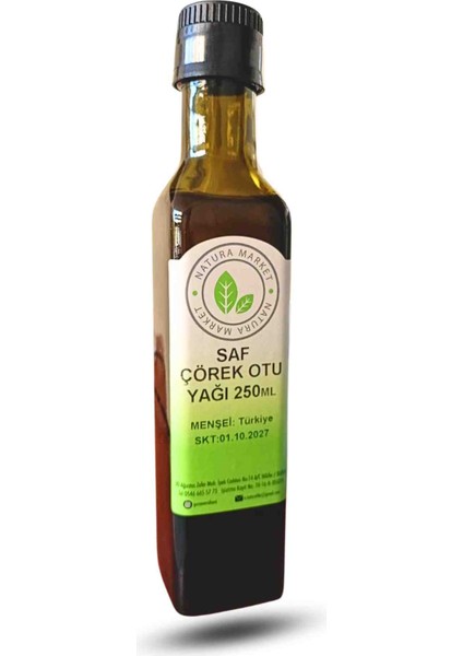 Saf Çörek Otu Yağı 250 ml