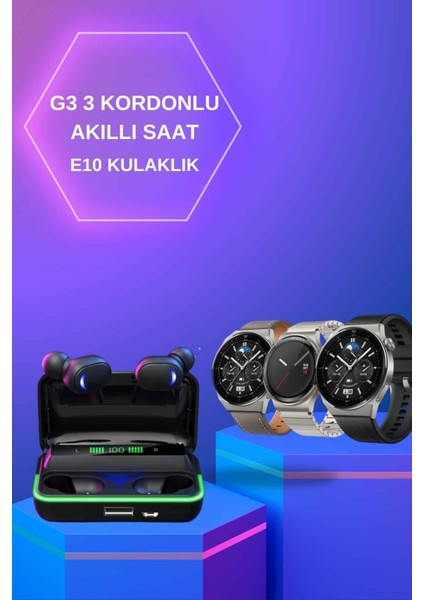 Yeni Nesil Akıllı Saat ve Bluetooth Kulaklık Titreşim Bildirimleri Uyku Takibi - N953J408-M3695 fiyatları