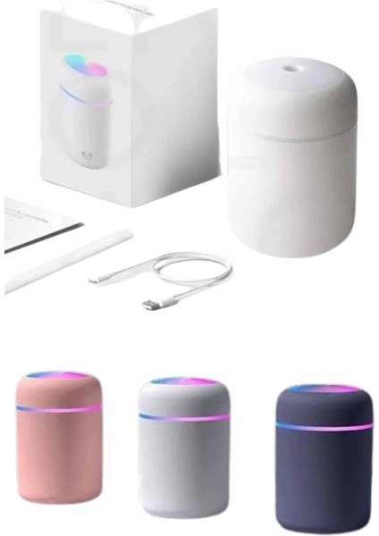 Rgb Işıklı Ulrasonik Ledli Hava Nemlendirici Buhar Makinesi Buhardanlık - M280B678-N07280 indirimleri