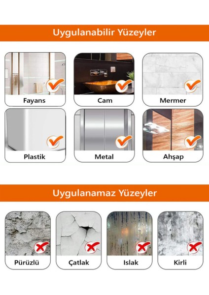 Çift Taraflı Ultra Güçlü Yapışkan Şeffaf Bant Nano Özellikli 2 Metre Iz Bırakmaz Yapıştırıcı Bant indirimleri