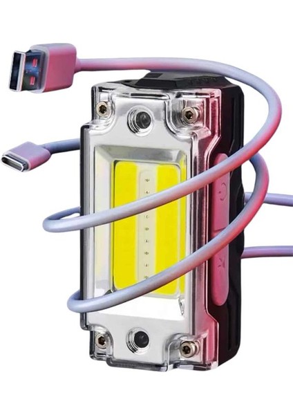 Sensörlü Kamp Lambası Ayarlanabilir Kafa Lambası Kafa Bantlı - M614R018-K06614 fırsatları